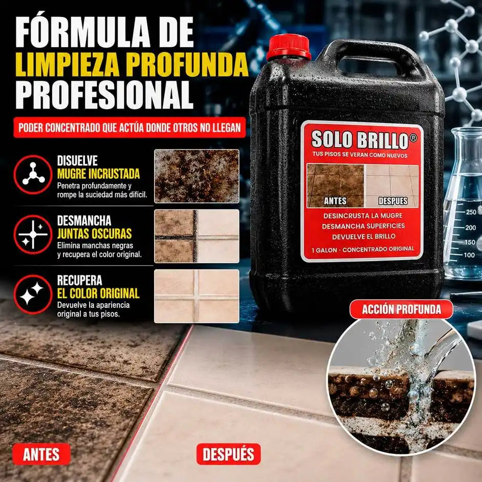Solo Brillo® Elimina las manchas mas dificiles