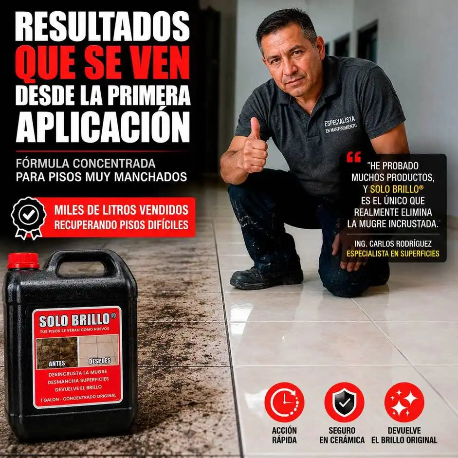 Solo Brillo® Elimina las manchas mas dificiles